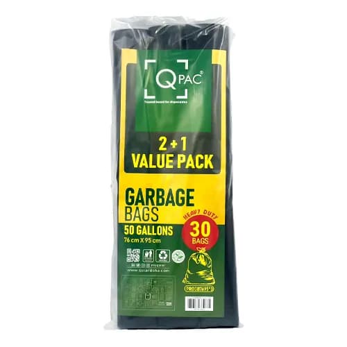 Garbage Bag 50 Gallon (1X 3 Roll)