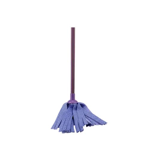 Hygic Viscos Polystr Strip Mop Blue 24Pc