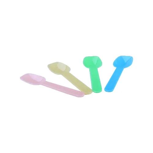 Ice Cream Spoon Mixed Colors-250Pc