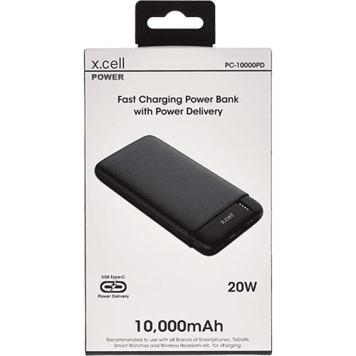 X Cell 10000Mah Power Bank With Pd