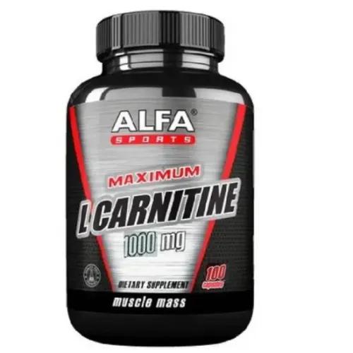 Maximum Carnitine 1000 Mg Alfa Sports 100 Caps