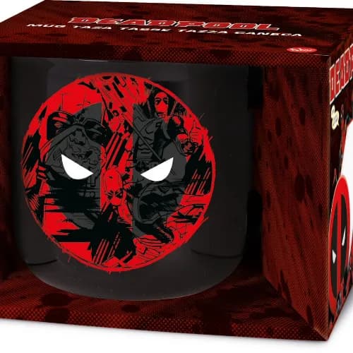 Stor Deadpool Ceramic Mug 14 Oz In Gift Box 415Ml