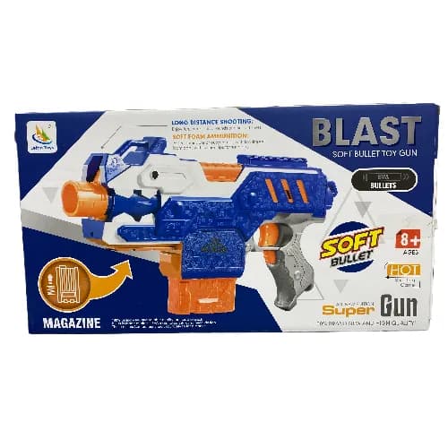 Blast Soft Bullet Toy Gun -9927