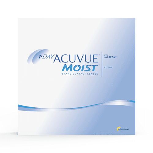 Acuvue Moist One Day by Johnson and Johnson