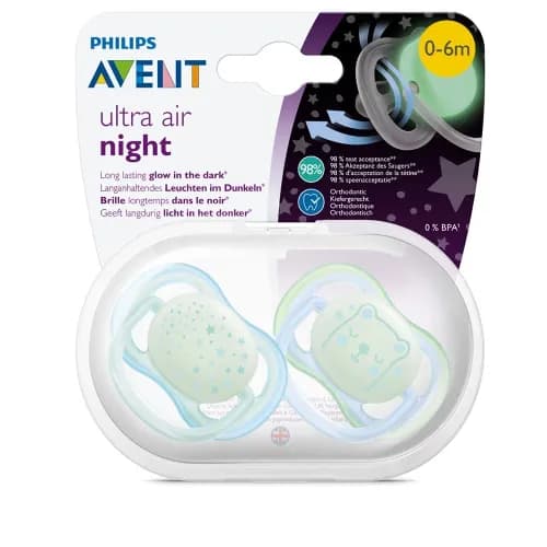 Philips Avent Sthr Sil Ultra Air 0-6M Nt Boy X2