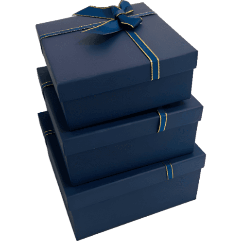 Vsmart Gift Box 3 Pieces Set- Navy Blue (Govs09)