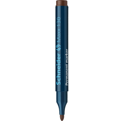 Permanent marker Maxx 130 brown Schneider