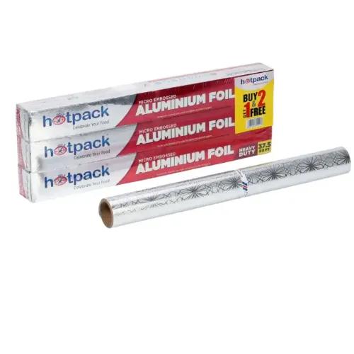 Qtr Alum Foil 37.5Sqft 2+1Freex8Pkt 11Mc