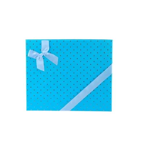 Gft Box Rect 25*30*5Cm-Lite Blu-Chb33-48