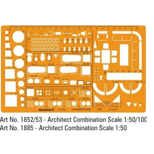 Architect Combination Template 1:50