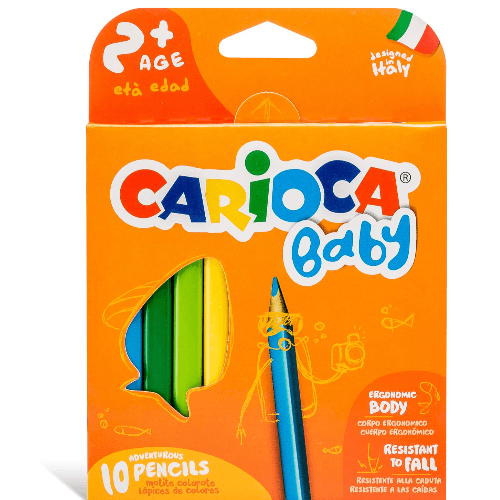 Color Pencil Maxi Set of 10pcs,  Kids +2