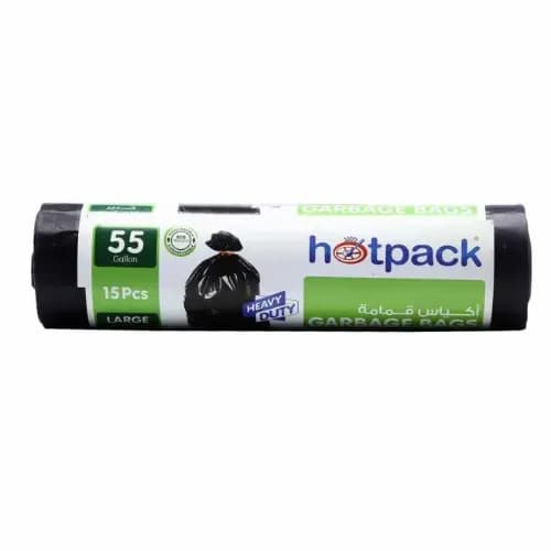 Hotpak Garbag Bag Roll 80X110Cm 15Rlx15P