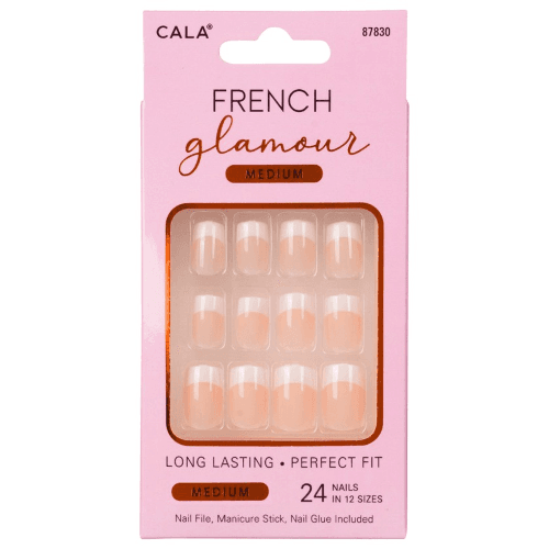 French Glamour Nail Kit 24'S (M) 87830