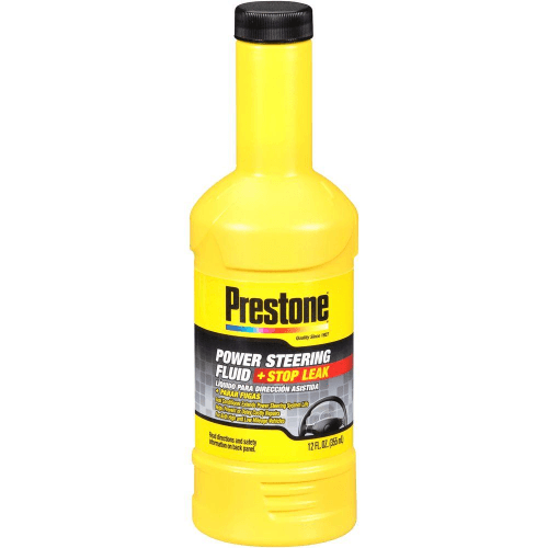 Prestone Power Steering Fluid + Stop Leak 355Ml