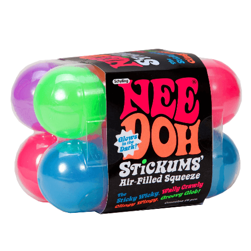 Schylling Stickums Sticky Wicky Nee Doh 12 Squishy Balls (Sold Separately Subject To Availability)