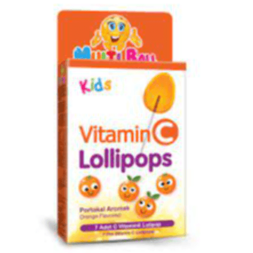 Multi Ball Vitamin C Lollipops 7'S