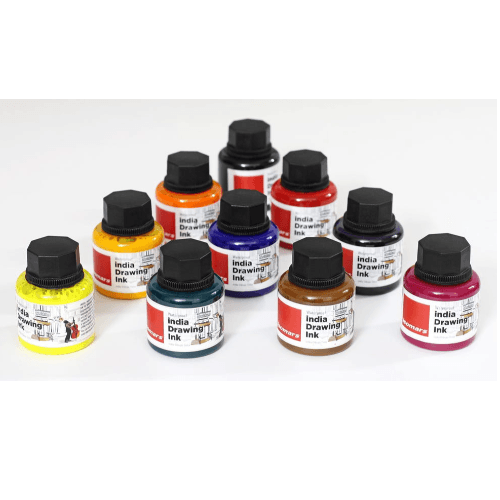 India Waterproof Drawing Ink - Scarlet