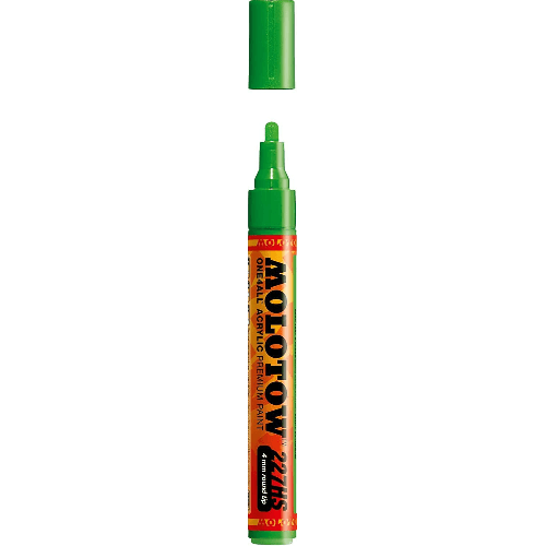 Acrylic Marker One4All 227HS 4mm #222 Kacao77 Universes Green Molotow