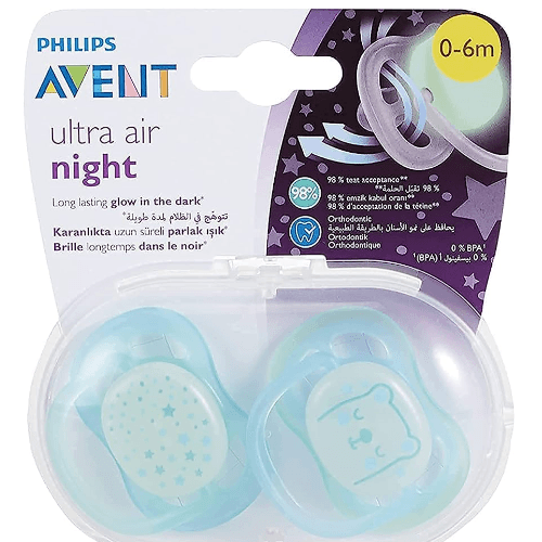 Philips Avent Soothie Sil 0-6M X2