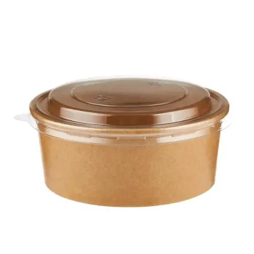 Hotpack 26Oz Kraft Paper Salad Bowl 5 Pieces