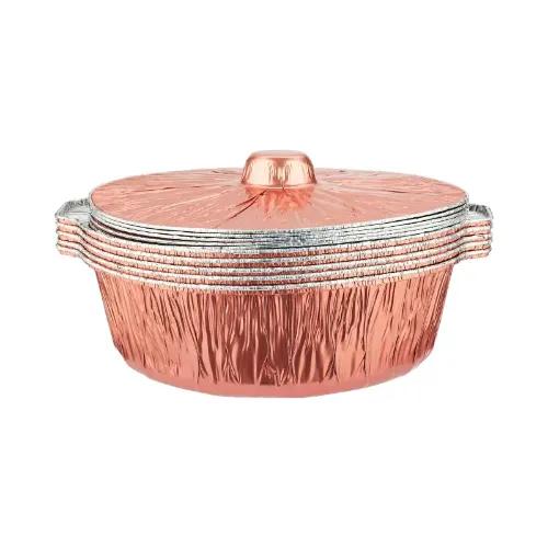 Color Aluminium Pot 39Cm With Hood-5Pc