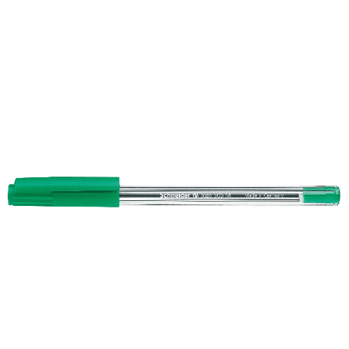 Ballpoint pen Tops 505 M green Box 10 pieces Schneider