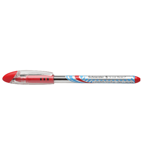 Ballpoint Pen Slider Basic F Red Schneider