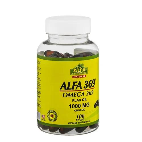 Alfa Omega 3,6,9 Flax Oil 1000Mg 100S