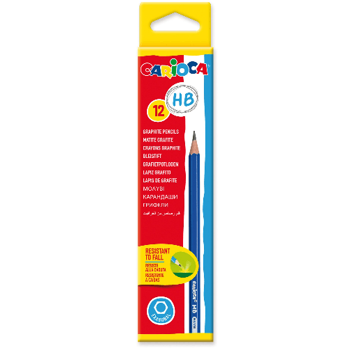 Lead Pencil HB Tita, Hexagonal,  Set Of 12, Carioca