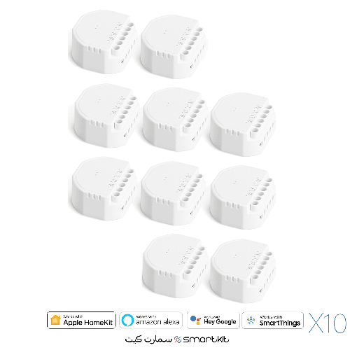 Meross Smart Wi-Fi In-Wall Switch X10 Kit