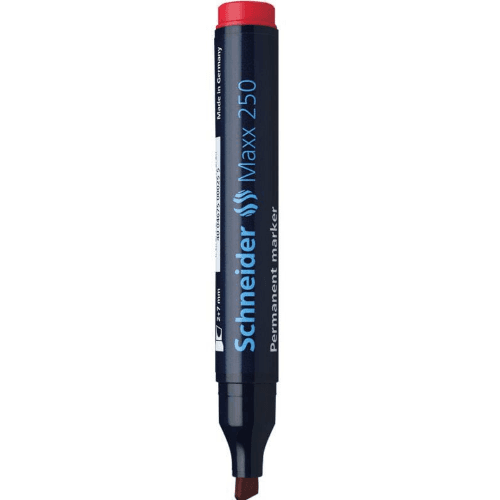 Permanent marker Maxx 250 red Schneider