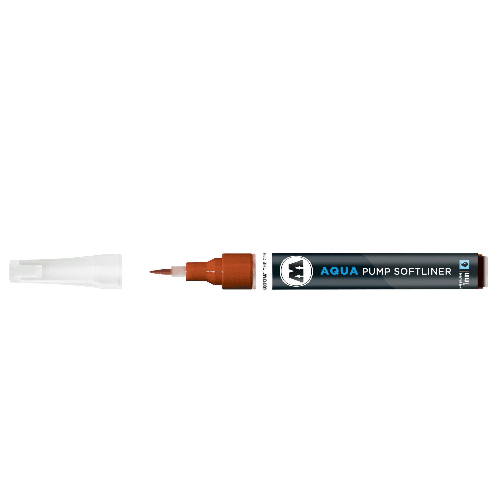 Pump Softliner Aqua 1mm #019 Brown Molotow