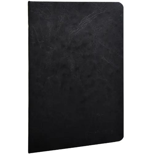 Age Bag, Stapled Notebook 14,8X21Cm 48 Sheets Lined Black