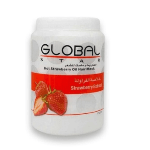 Globalstar - Hot Oil Hair Mask Strawberry 1500 Ml