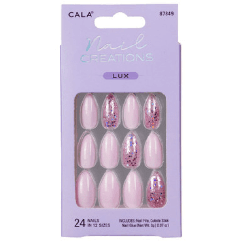 Cala- Nail Kit Lavender 24 Pc- 87849