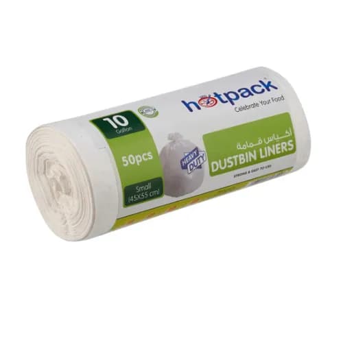 Dustbin Liner White Roll 45X55-50Px30Rl