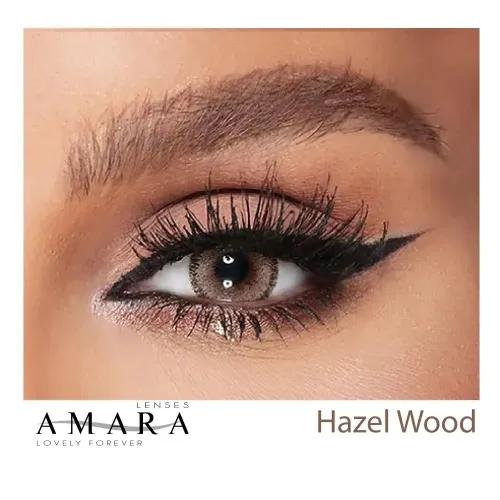 Amara hazel wood monthly 2 lenss 1 box 