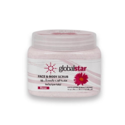 Globalstar - Face & Body Scrub Rose - 500Ml