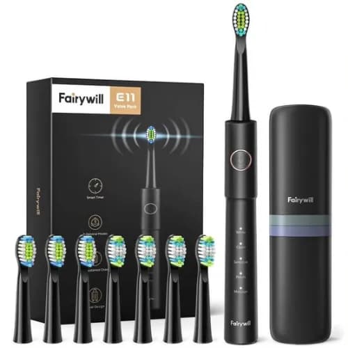 Fairywill E11 Black Electric Toothbrush