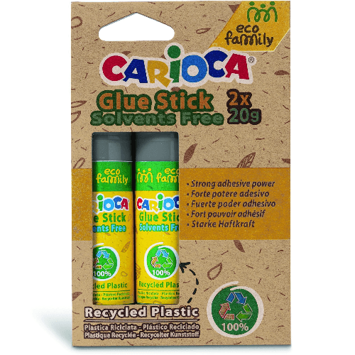 Glue Stick 20G, Set 2Pcs, Ecofamily, Carioca