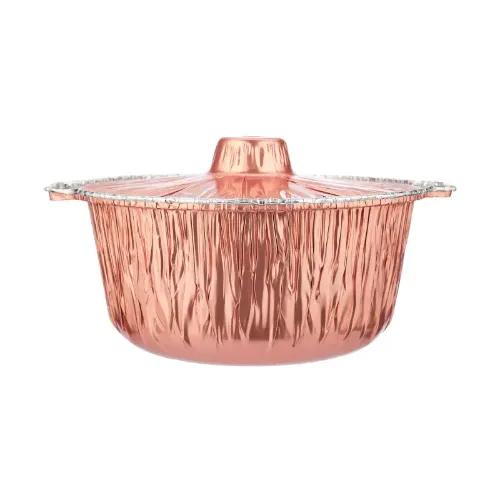 Color Aluminium Pot 25Cm With Hood-5Pc