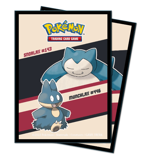 Ultra Pro Snorlax & Munchlax Standard Size Deck Protectors (65) Card Pockets