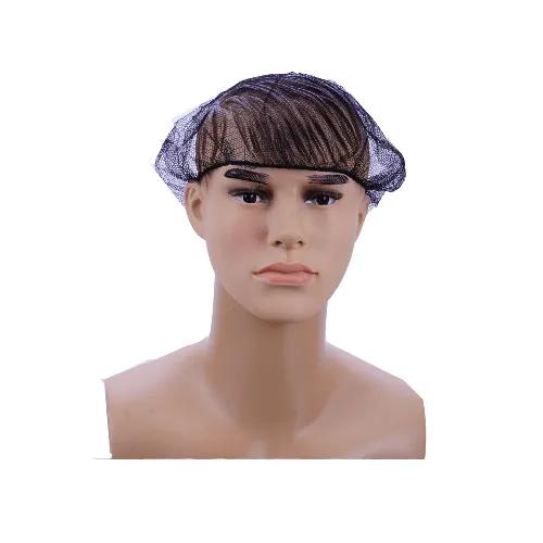 Nylon Hair Net Cap Black-10Pkt X 100 Pieces