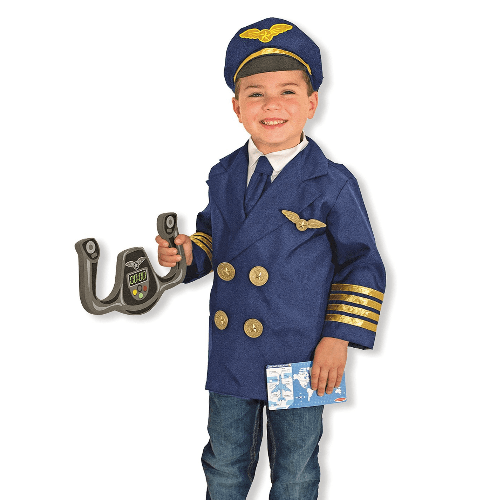 Pilot Kids Costume Free Size