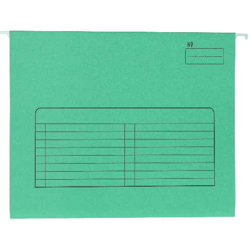 File Hanging  Standard    Letter L-Green