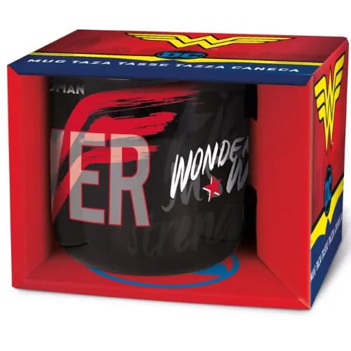 Stor Wonder Woman Ceramic Mug 14 Oz In Gift Box 415Ml