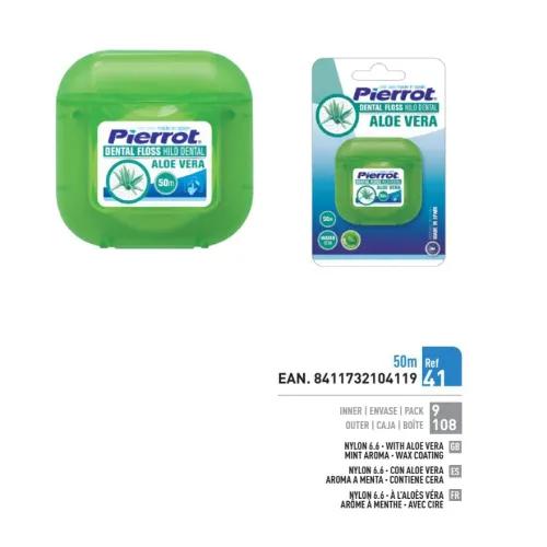 Pierrot Aloe Vera Dental Floss 50 M