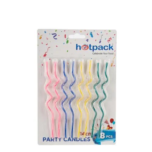 Hp Party Candles  14Cm-8 Pieces/Pkt- 100Pkts