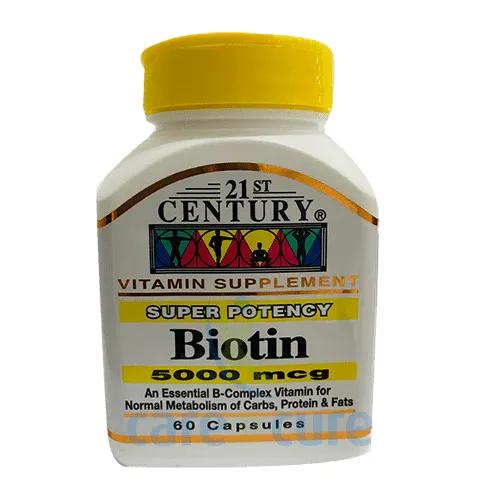 Ch Biotin 5000 Mcg Cap 60S