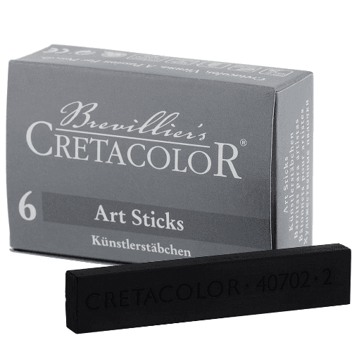 Sketching Charcoal Sticks, Thick, 7X14mm